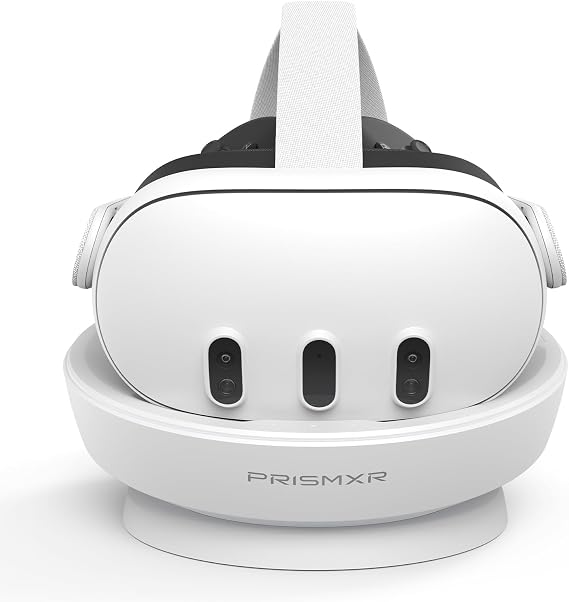 Upgrade Carina D1 Silent Magnetic Charging Dock Compatible with Meta Quest 3