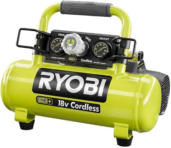 ONEAND 1 GAL. 120 PSI Portable 18V Horizontal AIR Compressor 0.5 CFM at 90 PSI