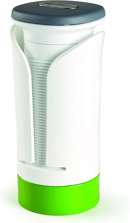 Zyliss Spiralizer - Vegetable Spiralizer & Slicer - Kitchen Tool & Gadget for Cooking - Manual Vegetable Slicer - Dishwasher Safe - White/Green