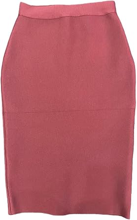Skirt 60Cm Knee-Length Candy-Colored Slim-Fit Fashion Women's Pencil Skirt