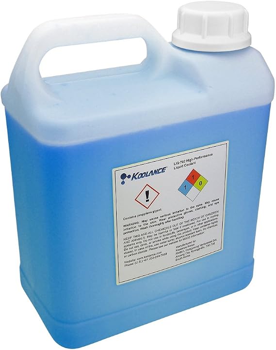 LIQ-702BU-05L 702 Liquid Coolant, High-Performance, UV Blue, 5000ml (169 fl oz)