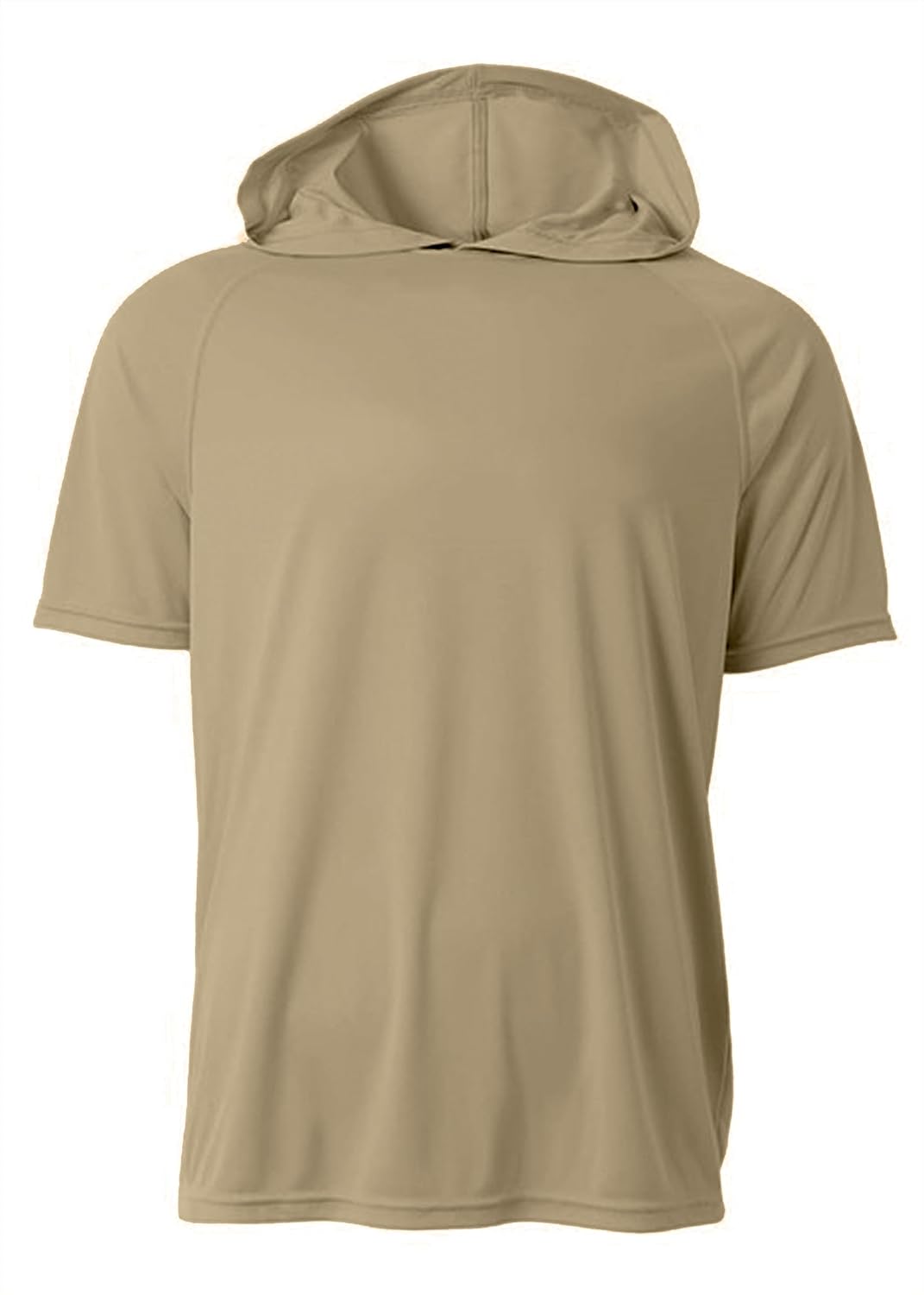 A4 NB3408 Youth Short Sleeve T-Shirt Lightweight Cooling Performance Hooded Tee