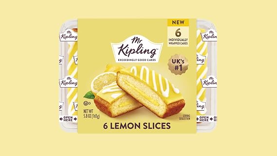 Mr Kipling Lemon Layered Slices 6pk