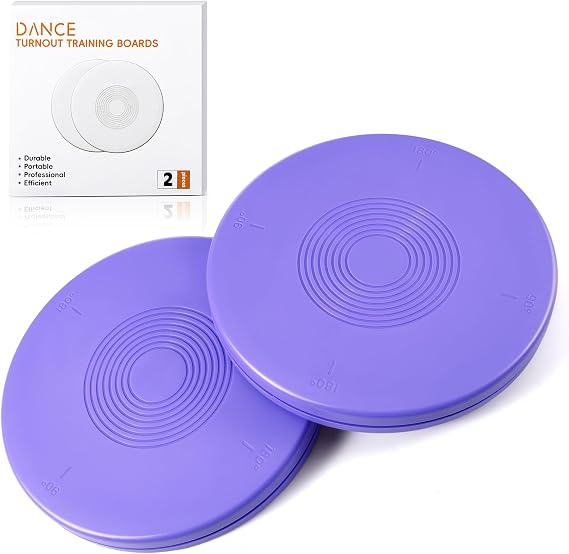 2 Pcs Turning Boards for Dancers Turn Pirouette Disc for Ballet and Skating
