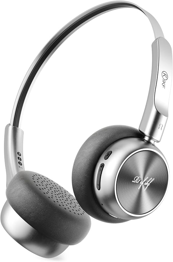 iKF R1 Retro Wireless Bluetooth Headphones, 60H Playtime, Comfortable Fit