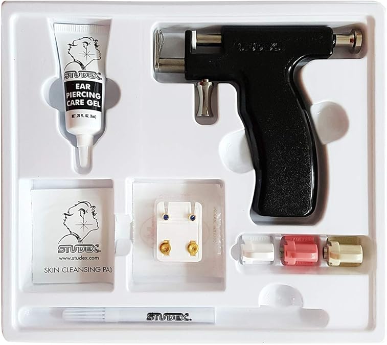 ear pierciEar piercing gun kit marker gel cartilage earring stud hypoallergenic surgical steel baby earrings for women