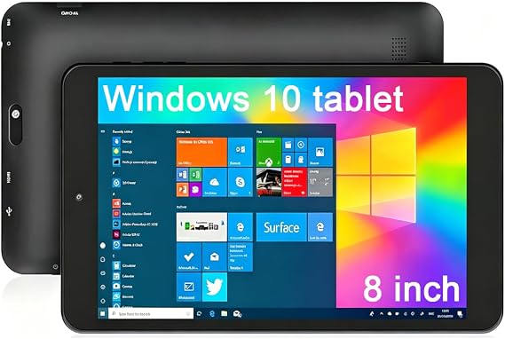 8" Windows Tablet, 4GB RAM 64GB ROM Windows 10 Home Tablet Computer