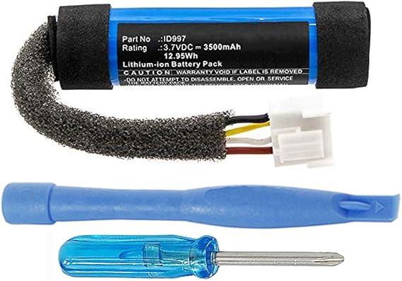 3500mAh ID997 Battery Replacement Compatible with Harman Kardon Onyx Studio 5, Onyx Studio 6 Wireless Bluetooth Speaker