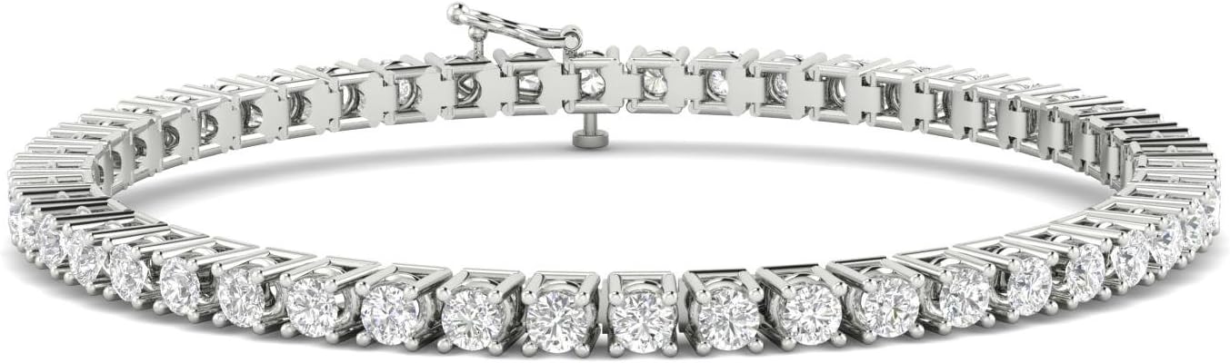 7.00ctw Diamond Tennis Bracelet in 14k White Gold