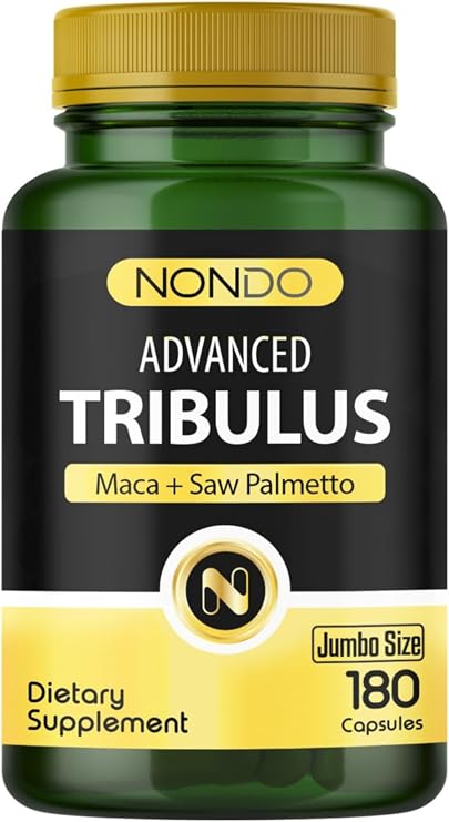 Nondo Trıbulus 180 Kapsül (jumbo Boy Tribulus Terrestris Saw Palmetto Kore Ginseng Demir Dikeni) 3 AYLIK