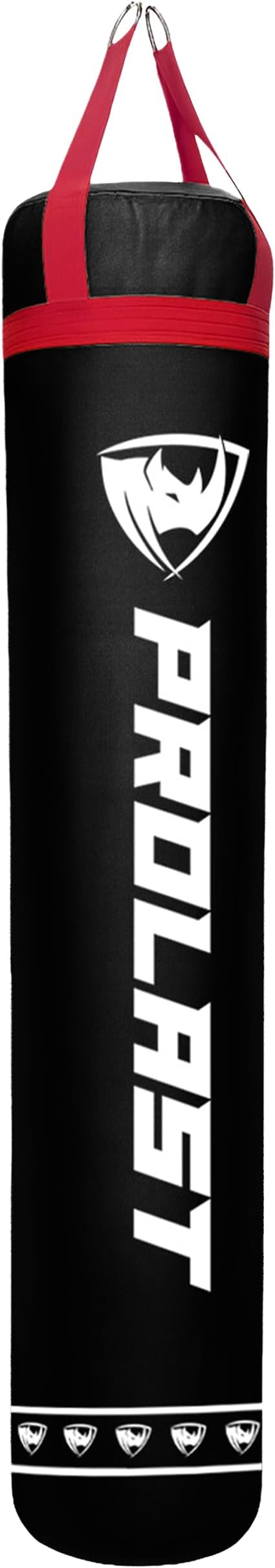 Heavy Punching Kicking Bag for Adults, Boxing, MMA, Martial Arts, Muay Thai, Strength Training Equipment, Filled/Unfilled, 6ft, 150 lbs, Special Edition Logo