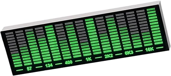 LED Lights Music Spectrum Pickup Light Display Voice Control Light Interior Lighting Rhythm Analyzation Portable Music Visualization