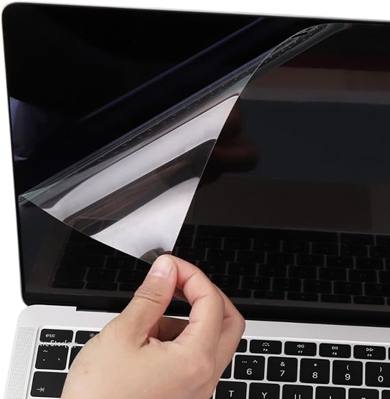 McStorey MacBook Pro 14.2 Ekran Koruyucu Parlak Anti Scratch HD PET Film A2442 A2779 A2918 A2992 A3112 A3401 A3185 A3434 A3426 A3427 M1 M2 M3 M4 M5 Retina Net Görüntü Şeffaf