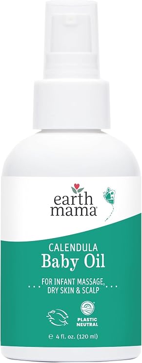 Earth Mama - Calendula Baby Oil - 4 fl oz