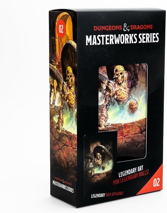 Fanroll Dungeons & Dragons D&D Masterworks Series Dice Tower: Jeff Easley