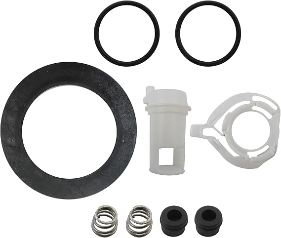 Enhanced 42049 RV Toilet Water Valve Kit with Water Valve Cartridge 42002 Drive Arm Seal 42006 Compatible with Thetford Aqua-Magic Style Plus Style Lite Style II