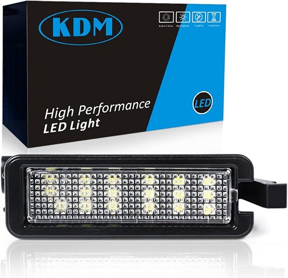 KDM LED License Number Plate Light for 2015-2023 Dodge Charger Challenger