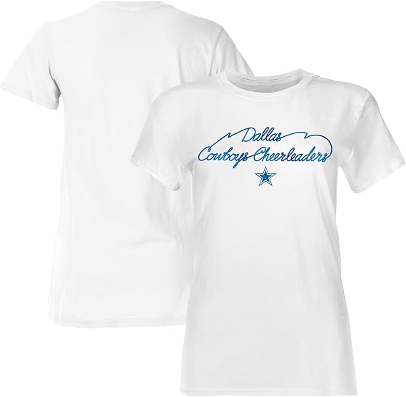 Dallas Cowboys Women's NFL Thunderstruck Foil T-Shirt