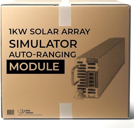 Urban Sombrero Expedited Kit - 1kW Solar Array Simulator Auto-Ranging Module, 0-160V, 0-10A