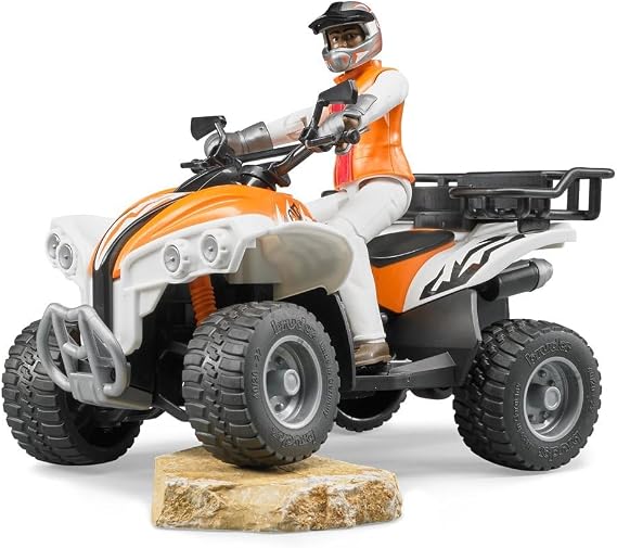 Bruder - Bworld B World - Quad Motor Ve Sürücüsü Ölçekli Model