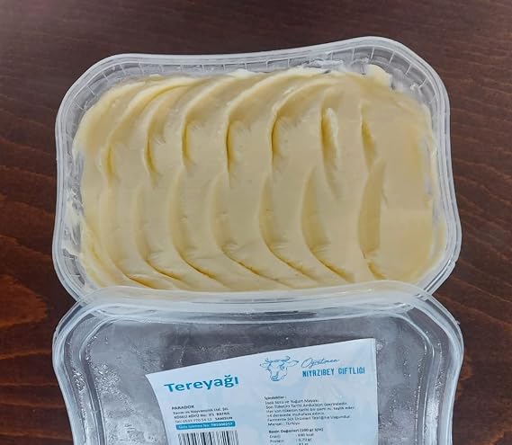 Niyazibey Ciftliği Tuzlu Doğal Yayık Tereyağı 450 GR Karadeniz Çiftlik Sütünden Gurme Lezzet