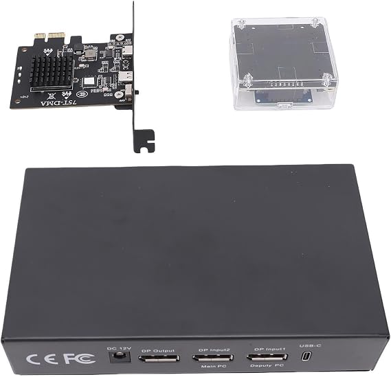 Annadue DMA Fuser, 3840×2160 144HZ Video Fusion Collection KMBOX Keyboard and Mouse Controller, DIY Programming Firmware Development Board