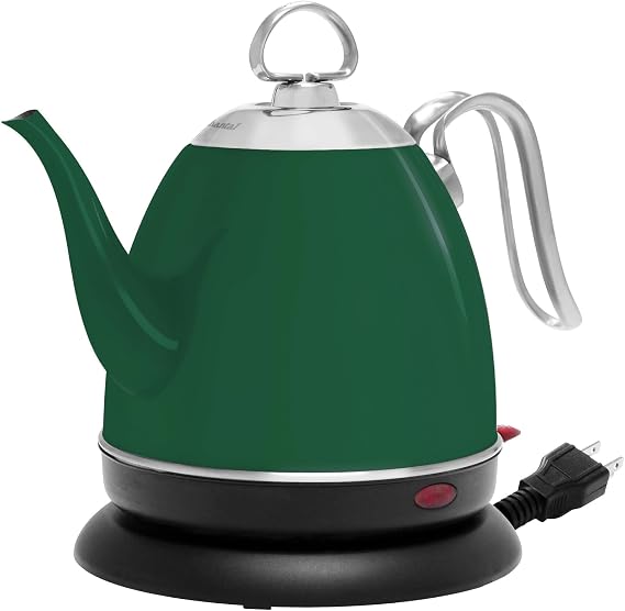 Chantal Mia Electric Kettle, 32 oz (Forest Green)