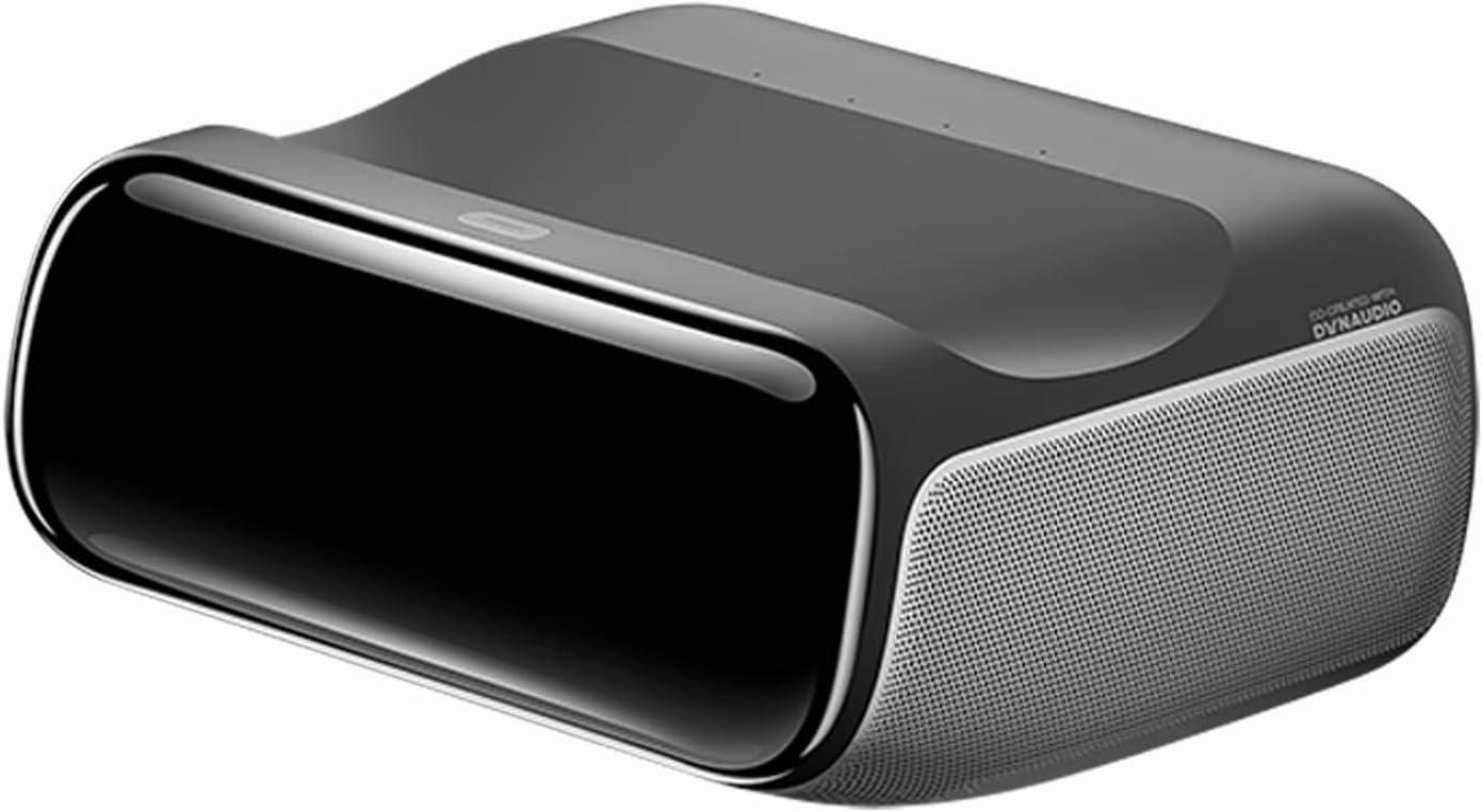 CACACOL O2 Ultra 4K Projector Ultra Short Throw | MALC Triple Color Laser 2800 CVIA Lumen | DYNAUDIO Speaker | MT9679 4G 64G | WiFi 6 HDMI 2.1 | Android English Suport with KD3 TV Stick
