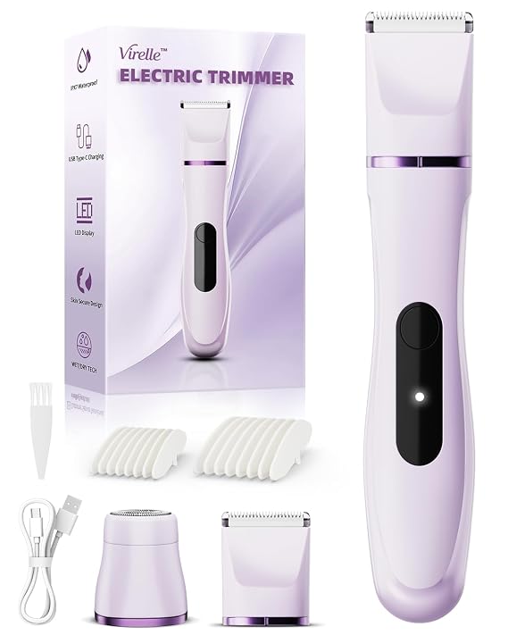 Bikini Trimmer for Women - Electric Razors for Women, Hair Removal Epilator