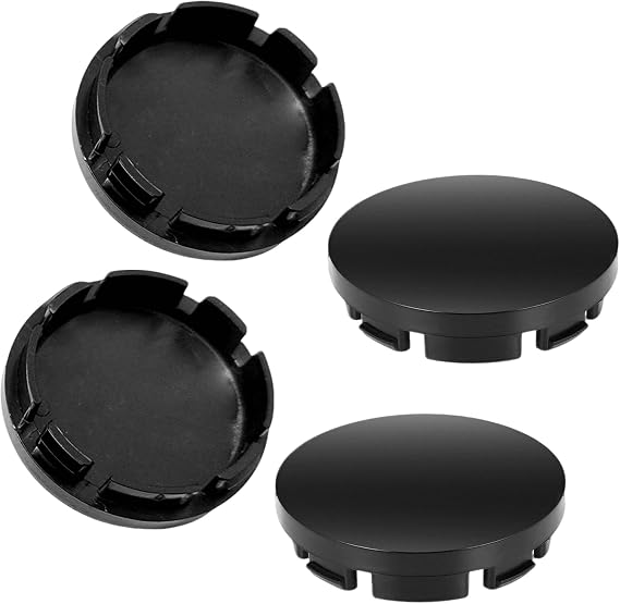 4 Pcs 56mm OD ABS Hub Centre Caps for Car Alloy Wheels