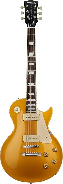 EDWARDS E-LP-STD/P/Gold Top Electric Guitar Edwards