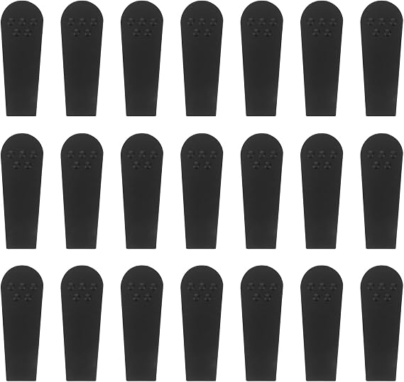Yardwe Claw Machine Claw Sleeve 20 Pcs Rubber Protector Covers for Kids Machine Parts Textured Anti-Slip Grip Easy Install for Arcade Vending Snack Box Use