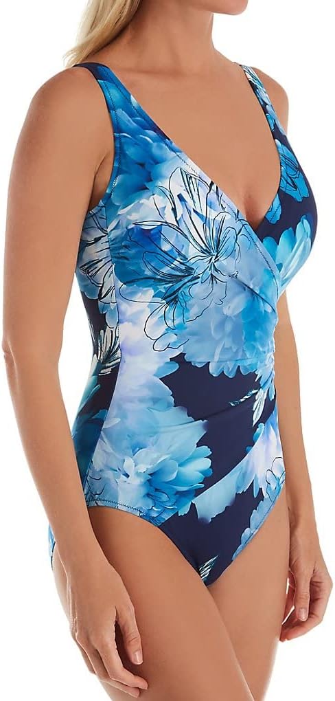 Gottex Women's Gold Standard Surplice One Piece Swimsuit