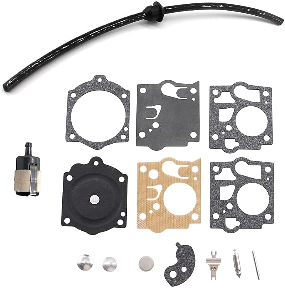 HURI Carburetor Repair Rebuild Kit for McCulloch Mac 10-10 SDC 2-Stroke Gasoline Chainsaw