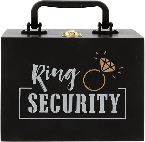 Hobby Lobby Ring Security Wood Briefcase Box