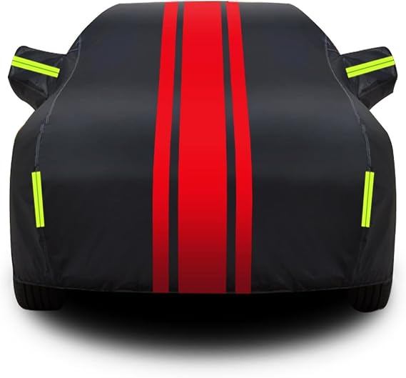 Car Cover Waterproof for 𝐒𝐮z𝐮𝗸𝐢 Brezza Car Cover for Auto All Weather Protection,Full Car Cover Outdoor Waterproof Sun Snow Rain UV Heat Dust Resistant