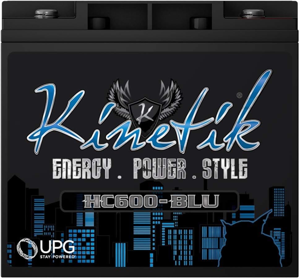 Kinetik HC600BLU 600W 12V Power Cell Replacement Battery for Power Acoustik PCX-30F