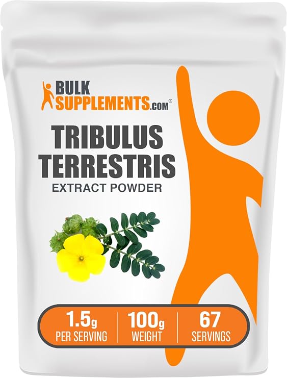 Tribulus Terrestris Extract Powder - Tribulus Terrestris Supplements, Herbal Supplement - Gluten Free, 1.5g per Serving, 100g (3.5 oz) (Pack of 1)