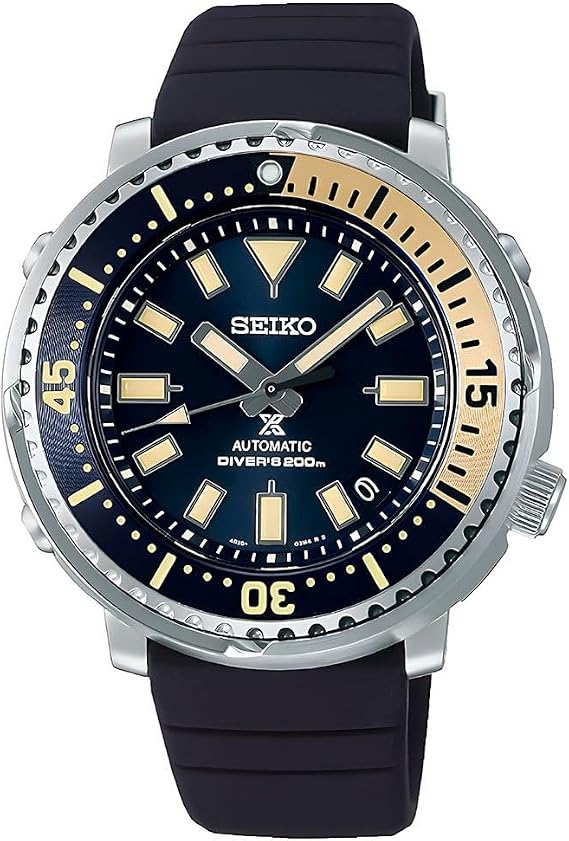 Seiko Prospex Mens Street Series Safari 'Mini Tuna' Automatic Diver's 200m Blue Watch SRPF81K1