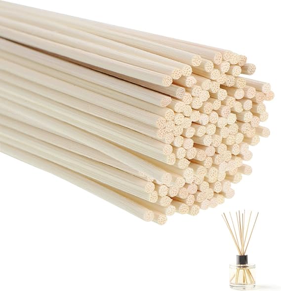 50 Diffuser Sticks Reed Diffuser Sticks Reeds for Diffusers - 25 * 0.3cm | Home & Office Fragrance