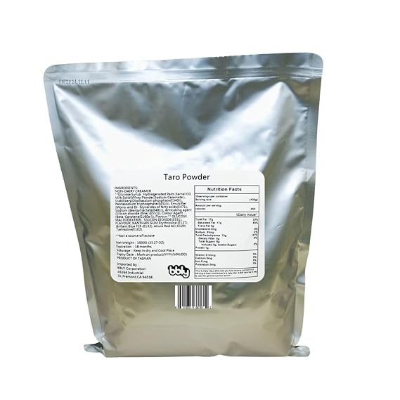 BBLY Taro Powder, 2.2lbs x 1 Bag