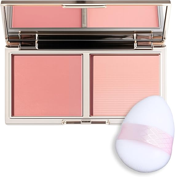 Blush Powder, Buildable Colour, Mirror and Brush, Lightweight Finish