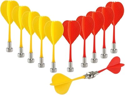 Yalis Magnetic Darts, Replacement Plastic Dart Game Safety Darts