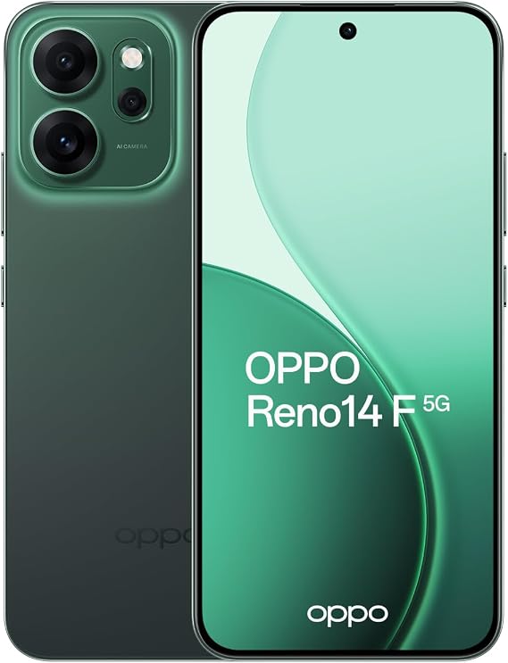 Oppo Reno14 F 5G CPH2743 Europe 256GB 8GB Luminous Green OEU