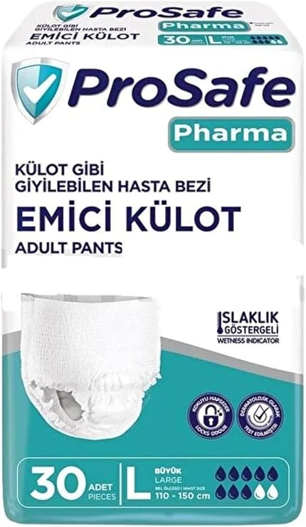 PROSAFE Canped Absorbent Panties 30Pcs Large