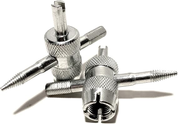 TYK Industries Two 4 Way Tire Valve Stem Core Remover Installer Shop Tools
