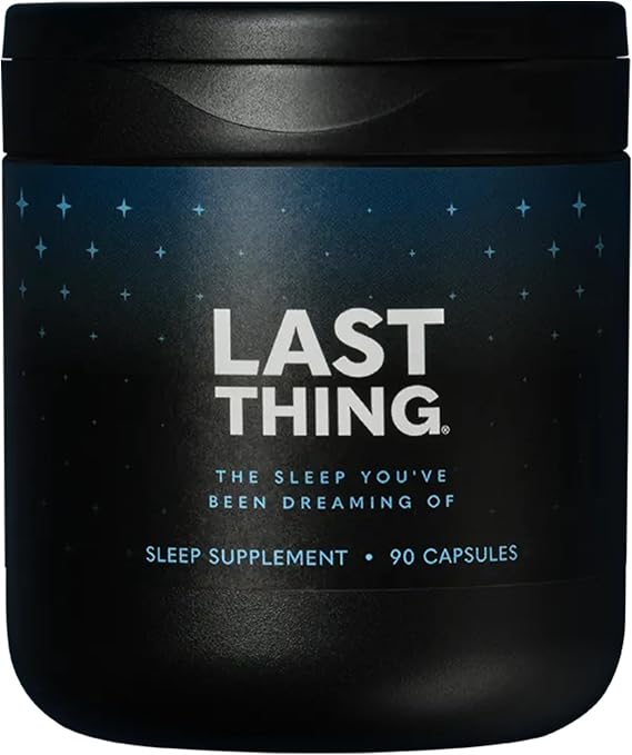 BODi Last Thing Sleep Supplement with Melatonin & L-theanine, 90 Capsules
