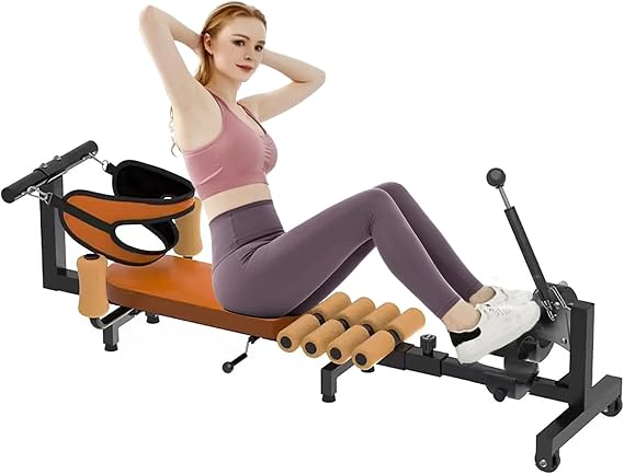 Back Stretch Bench Inversion Table, With Roller Traction And Stretch，Decompression Machine，Massage Stretching Adjustable Length Neck Stretcher，Tables Spine Traction，for Posture Correction