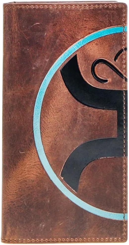 HOOEY Men's Men'S 2.0 Rodeo Wallet - HW029-BRBK One Size