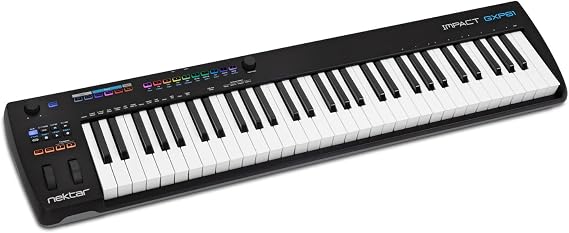 Nektar Technology IMPACT GXP61 GXP Series 38.0 x 9.1 x 2.8 inches 96.5 x 23 x 7.2 cm Authentic Domestic Product